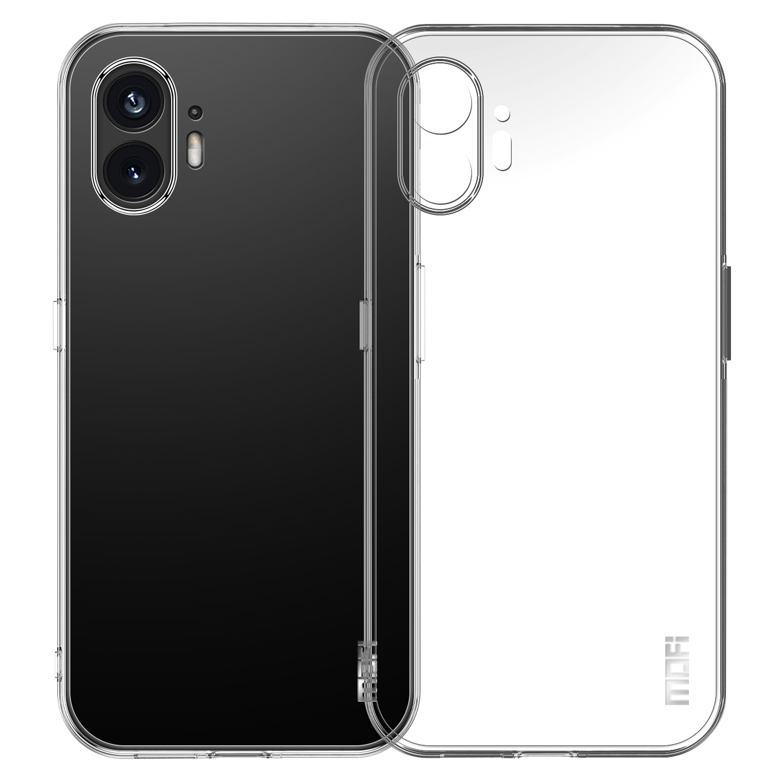 

MOFI Für Nichts Telefon (2) Löschen Des Telefons Case Soft Transparentes TPU -schutz -shell -mobiltelefonabdeckung, Nothing Phone (2)
