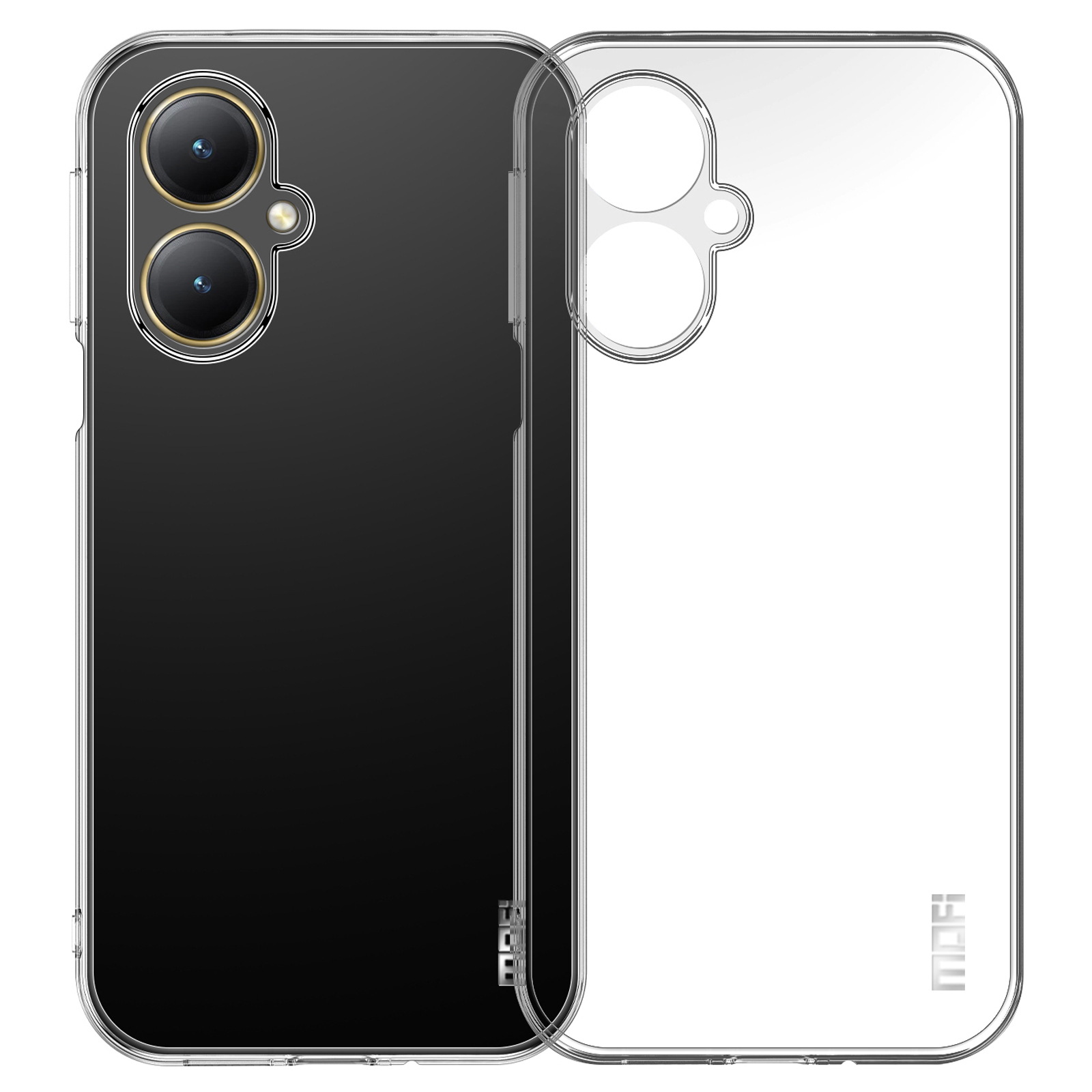 

Mofi Für Vivo Y35+ 5g / Y35m+ 5G TPU Schutzhülle Hülle Transparent Staubdichtes Handyabdeckung, vivo Y35+ 5G
