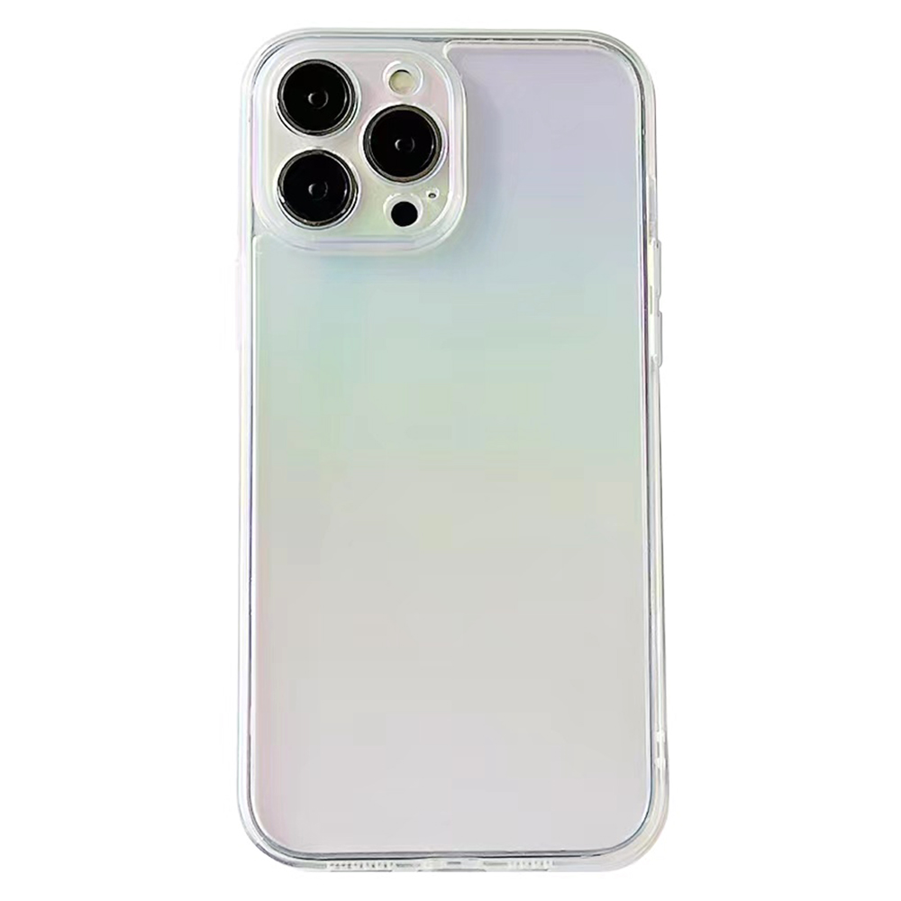 

Farbelektroplierende Telefonhülle Für Iphone 15 Anti-drop-tpu+pc Slim Telefonabdeckung - Transparent, iPhone 15