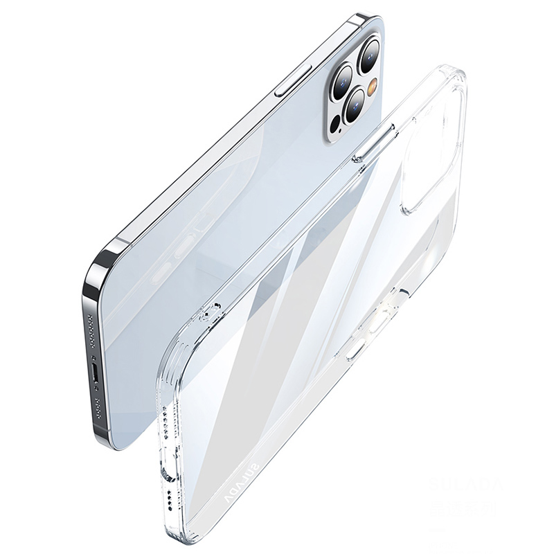 

Sulada Für Iphone 15 Pro Max Super Transparent PC + Tpu-telefonhülle Anti-kratzer-mobiltelefonabdeckung, iPhone 15 Pro Max