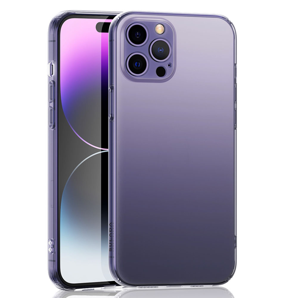 

Sulada Für Iphone 15 Pro Max Wirkungsbeständiges Mattes Tpu+pp Case Elektroplierendes Handyabdeckung, iPhone 15 Pro Max