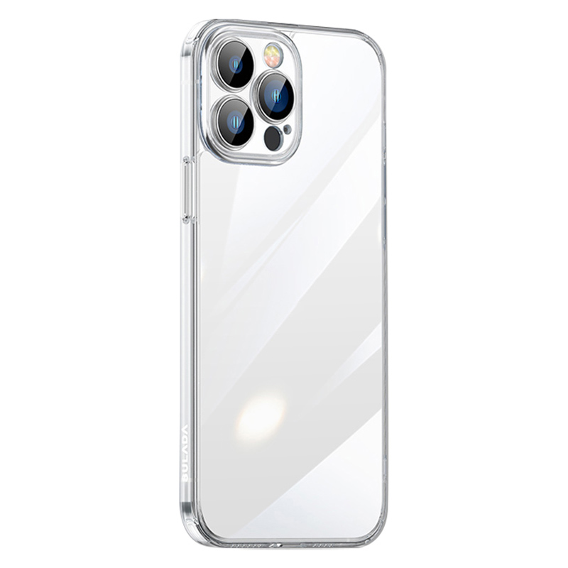 

Sulada Kristallstahlserie Für Iphone 15 Pro Max Tpu+temperierte Glas Clear Case Anti-drop-telefonabdeckung - Transparent, iPhone 15 Pro Max