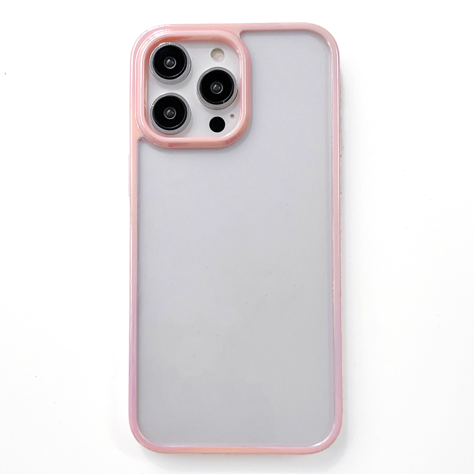 

Farbelektroplierende Telefonhülle Für Iphone 15 Pro Max Schock Slim PC+TPU Telefonschale - Rosa, iPhone 15 Pro Max