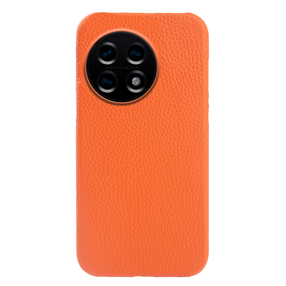 

Für OnePlus 11 5G Herbst -proof -telefonabdeckung Echte Kuhleder -pc -hülle, Die Mit Magsafe Kompatibel Ist - Orange, OnePlus 11 5G
