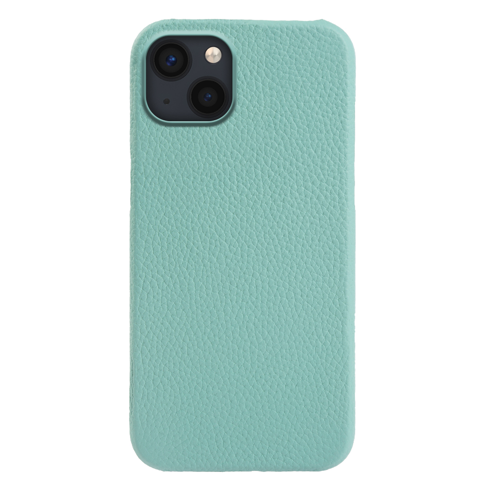 

Für Iphone 14 Rückdecke Echtes Kuhleder+pc Phone Guard Case Kompatibel Mit Magsafe - Minzgrün, iPhone 14