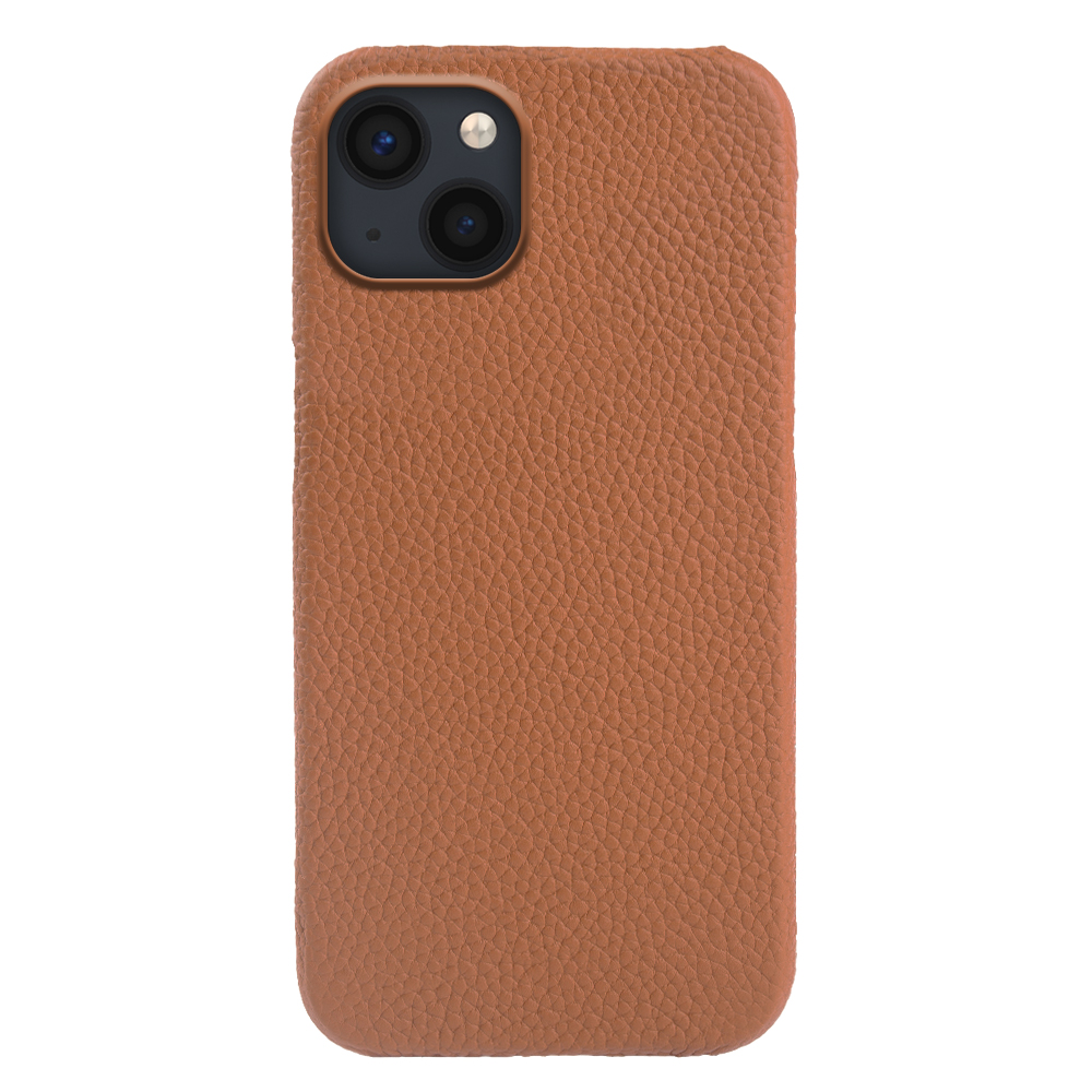 

Für Iphone 14 Rückdecke Echtes Kuhleder+pc Phone Guard Case Kompatibel Mit Magsafe - Braun, iPhone 14