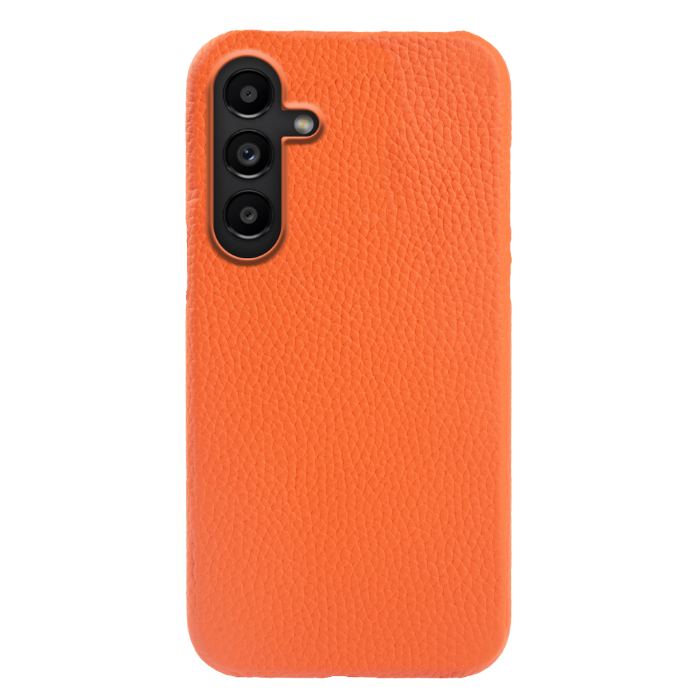

Magnetische Handykoffer Für Samsung Galaxy A13 5g, Echte Kuh -leder -pc -rückenhülle - Orange, Galaxy A13 5G