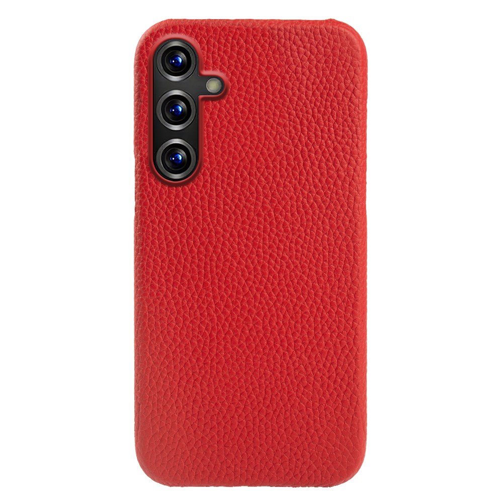 

Magnetischer Handykoffer Für Samsung Galaxy M54 5G / F54 5g, Herbst Proof Echte Kuhleder -leder -pc -rückenschale - Rot, Galaxy M54 5G