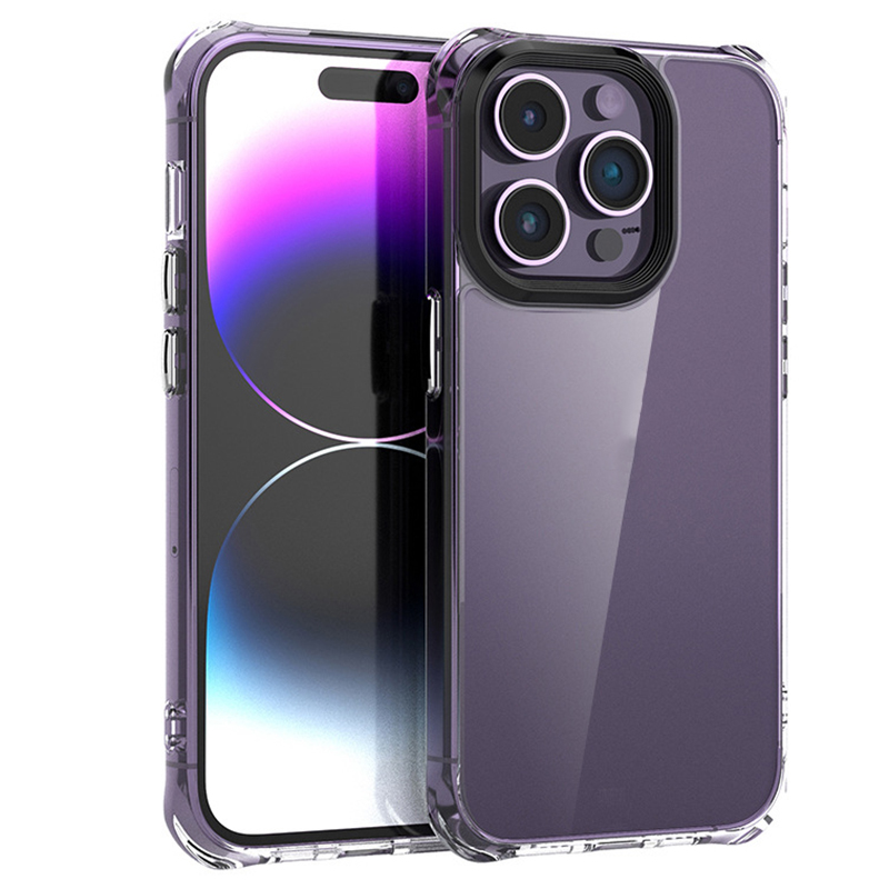 

F9 Für Iphone 15 Pro Fall Protection Back Case Glossy High Transparency PC+TPU -telefonabdeckung - Transparent, iPhone 15 Pro