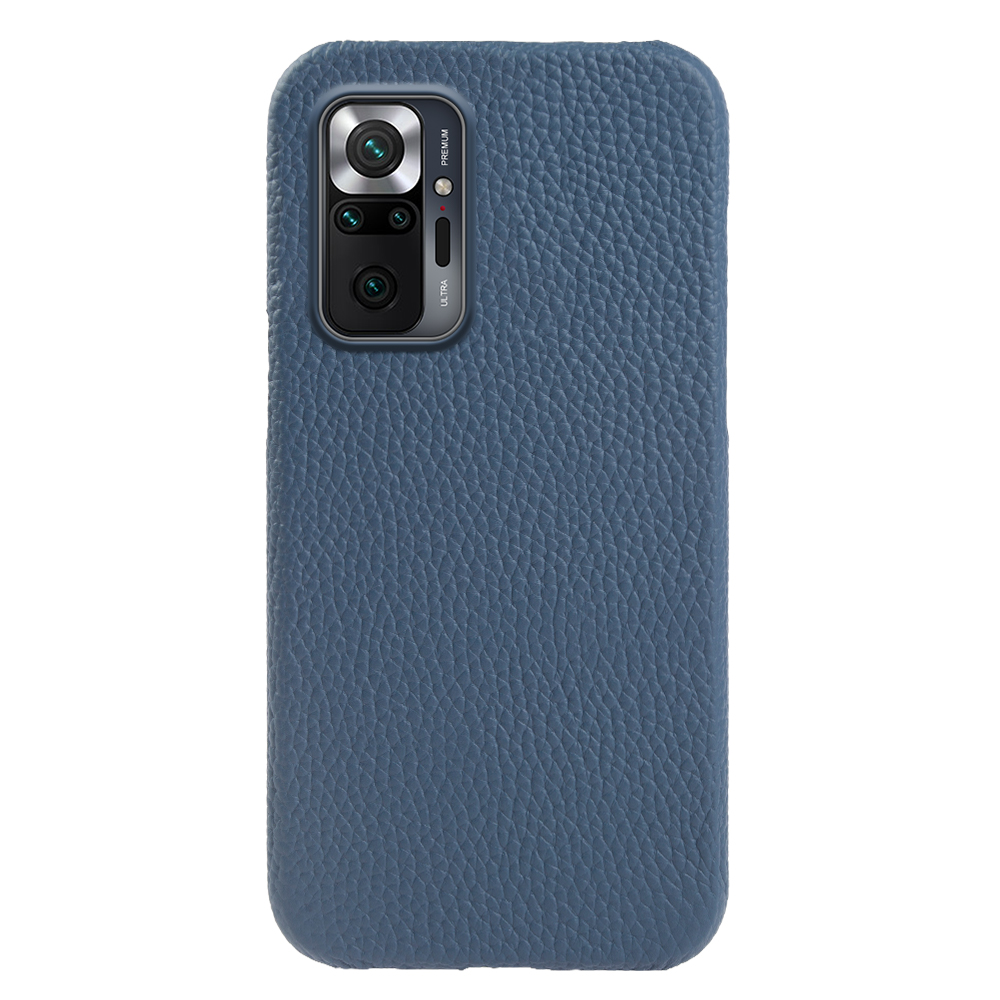 

Für Xiaomi Redmi Hinweis 10 Pro Max 4G Litchi Textur Magnetische Telefonhülle Echtes Kuhleder+pc -abdeckung - Blau, Xiaomi Redmi Note 10 Pro Max 4G