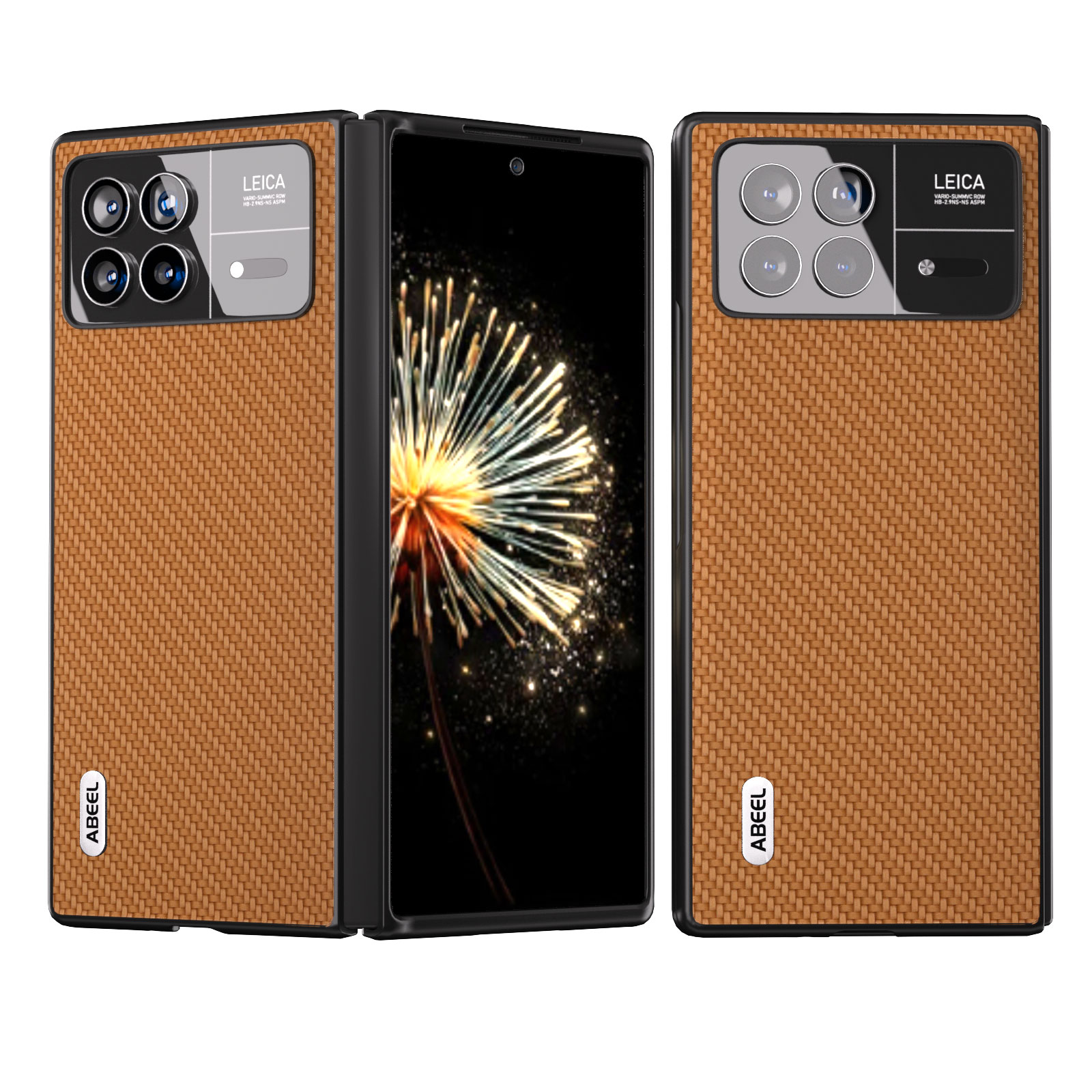 

ABEEL Für Xiaomi Mix Flit - Hellbraun, Xiaomi Mix Fold 3 5G