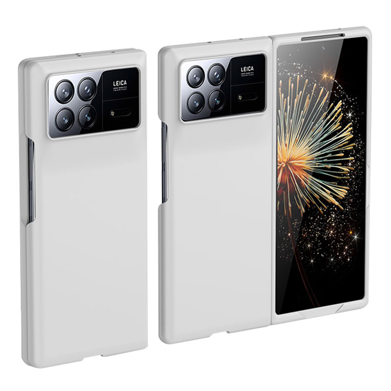 

Für Xiaomi Mix Fold 3 5G Protective Hard PC Phone Case Skin-touch-faltabdeckung - Weiß, Xiaomi Mix Fold 3 5G