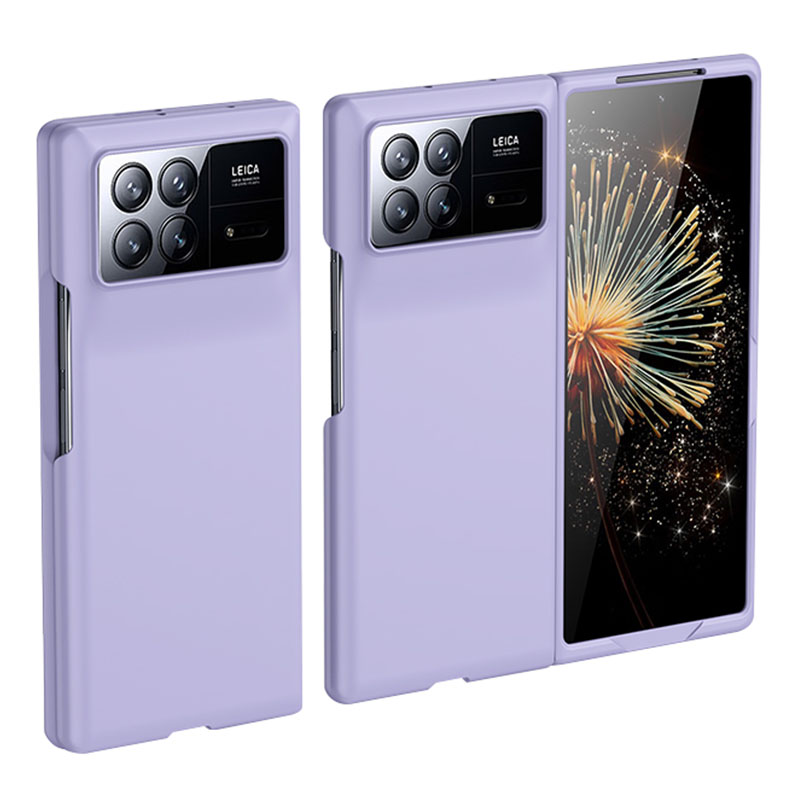 

Für Xiaomi Mix Fold 3 5G Protective Hard PC Phone Case Skin-touch-faltabdeckung - Lila, Xiaomi Mix Fold 3 5G