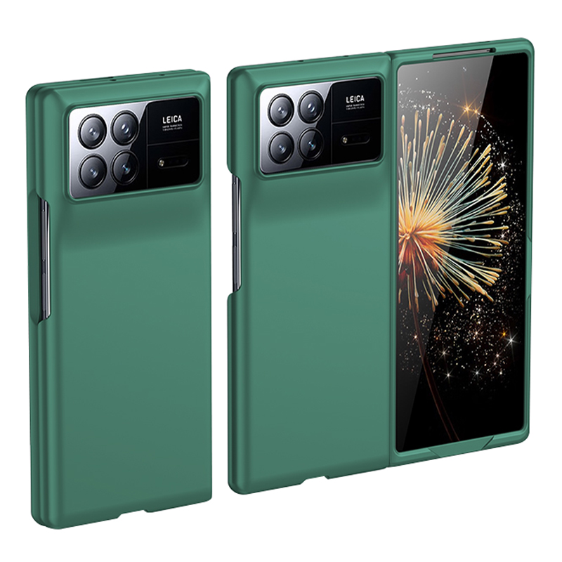 

Für Xiaomi Mix Fold 3 5G Protective Hard PC Phone Case Skin-touch-faltabdeckung - Dunkelgrün, Xiaomi Mix Fold 3 5G