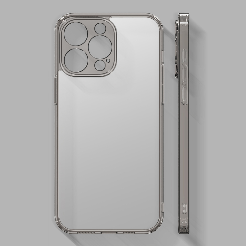 

Voero Für Iphone 15 Pro Anti-Scratch Matte Mobiltelefonabdeckung Temperiertes Glas + Tpu-telefonhülle Shell - Transparent Schwarz, iPhone 15 Pro