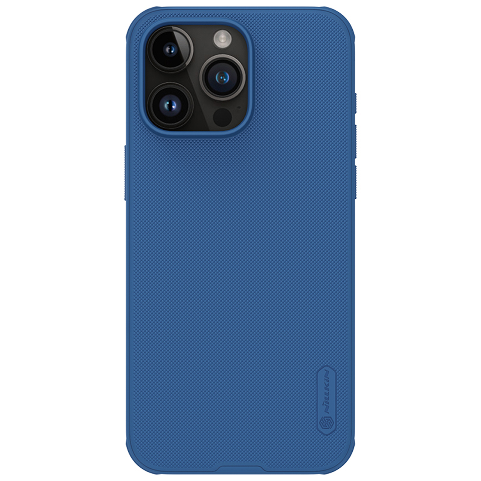 

Nillkin Super Frosted Shield Pro Für Iphone 15 Pro Max Anti-fingerabdruck Back Case PC+TPU Matte Cover - Blau, iPhone 15 Pro Max