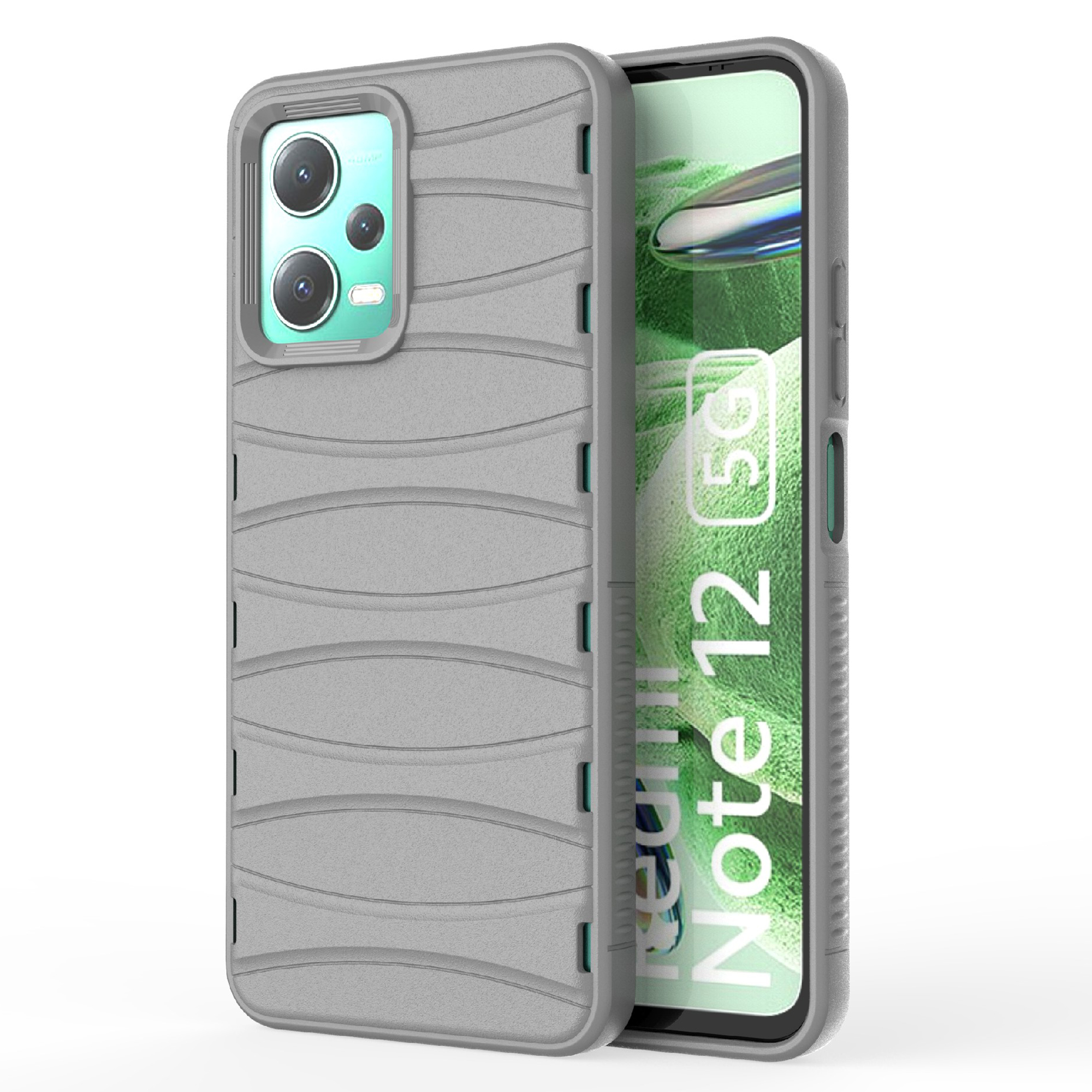 

Für Xiaomi Poco X5 5g / Xiaomi Redmi Anmerkung 12 5G (global) /(indien) /(china) Soft TPU Fall Wärme Dissipation Telefonabdeckung - Grau, Xiaomi Redmi Note 12 5G (China)