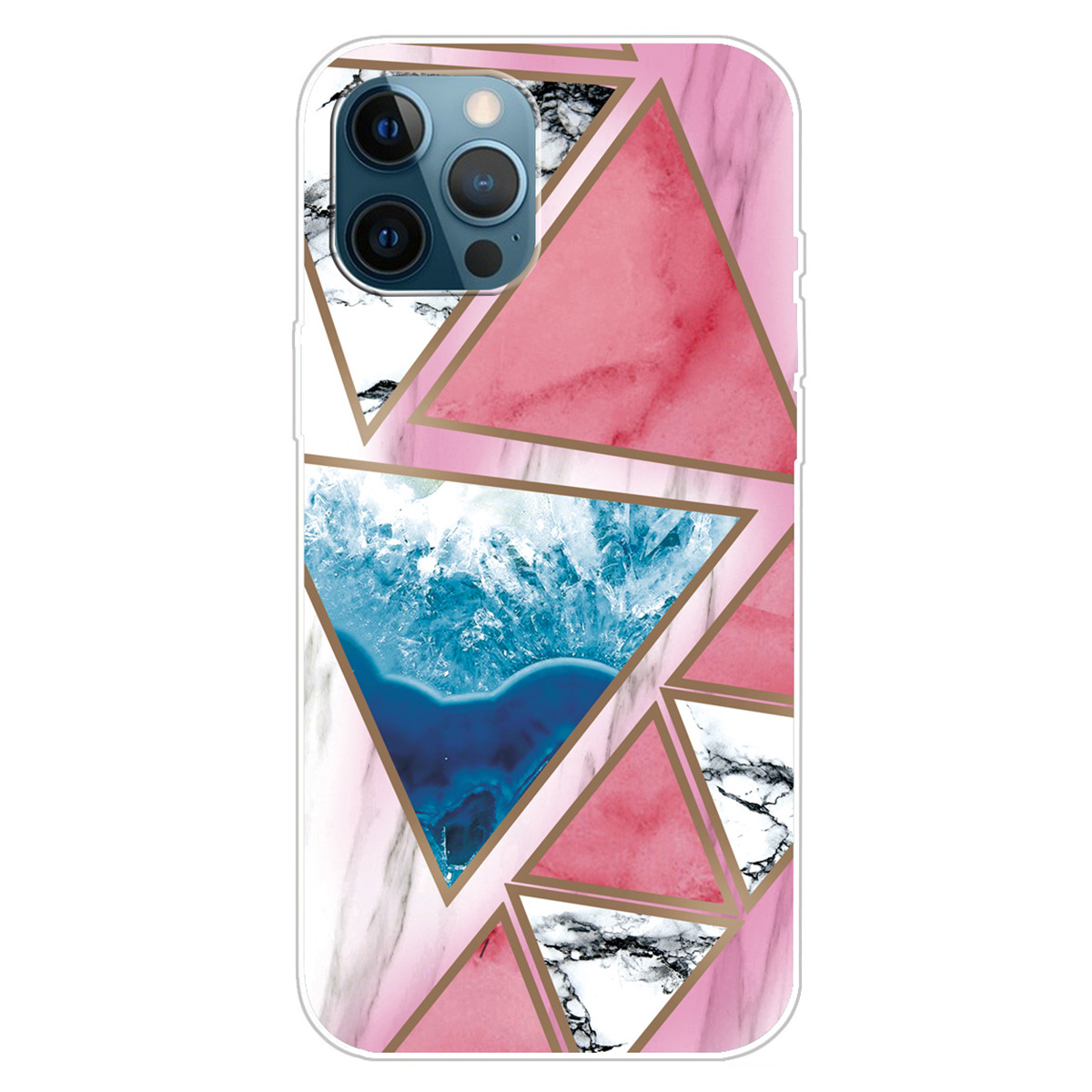 

Für Das Iphone 15 Marmormuster Gedruckte TPU -telefonhülle IMD Soft Mobiltelefon Zurück -cover, B -stil - Stil G, iPhone 15