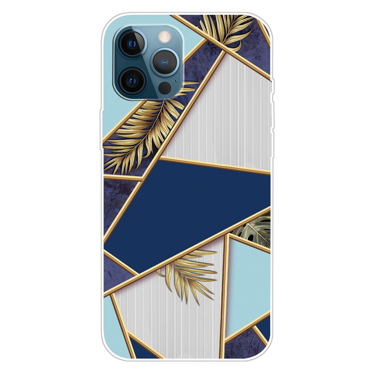 

Für Das Iphone 15 Marmormuster Gedruckte TPU -telefonhülle IMD Soft Mobiltelefon Zurück -cover, B -stil - Stil V, iPhone 15