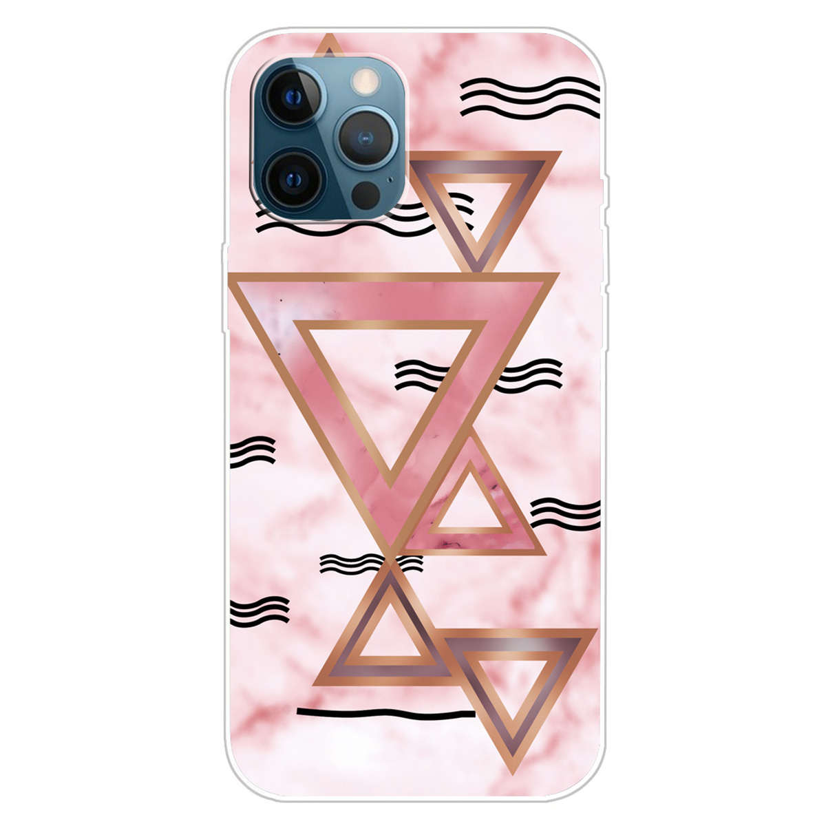 

Für Das Iphone 15 Pro Max IMD TPU Telefon Zurück -hülle Marmormuster Druckphase, B -stil - Stil E, iPhone 15 Pro Max