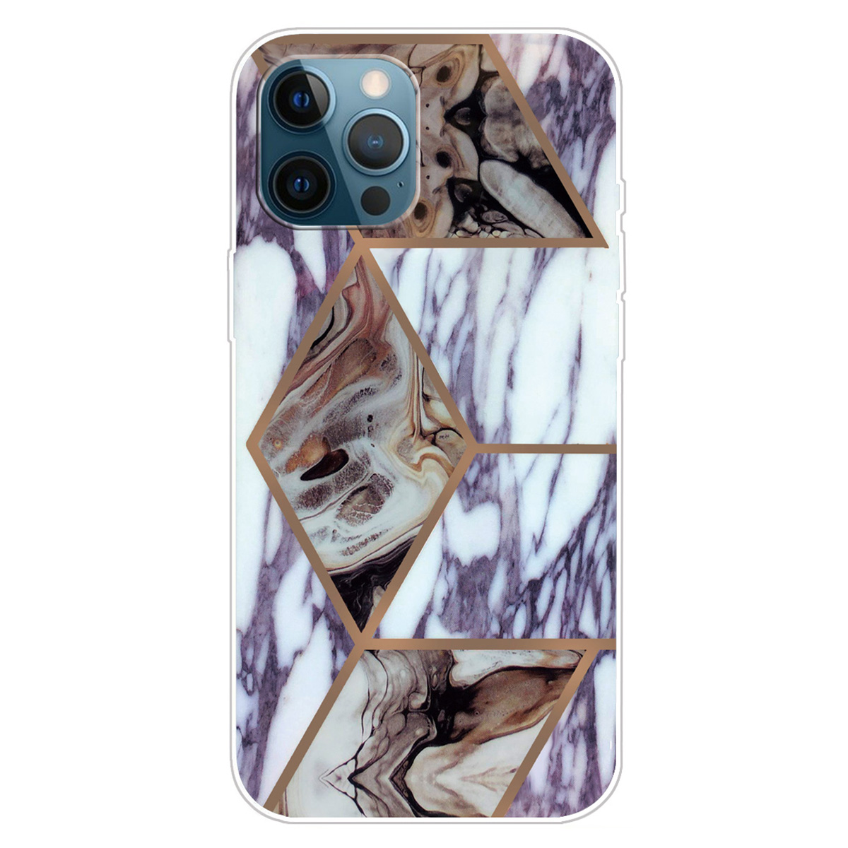 

Für Das Iphone 15 Pro Max IMD TPU Telefon Zurück -hülle Marmormuster Druckphase, B -stil - Stil M, iPhone 15 Pro Max