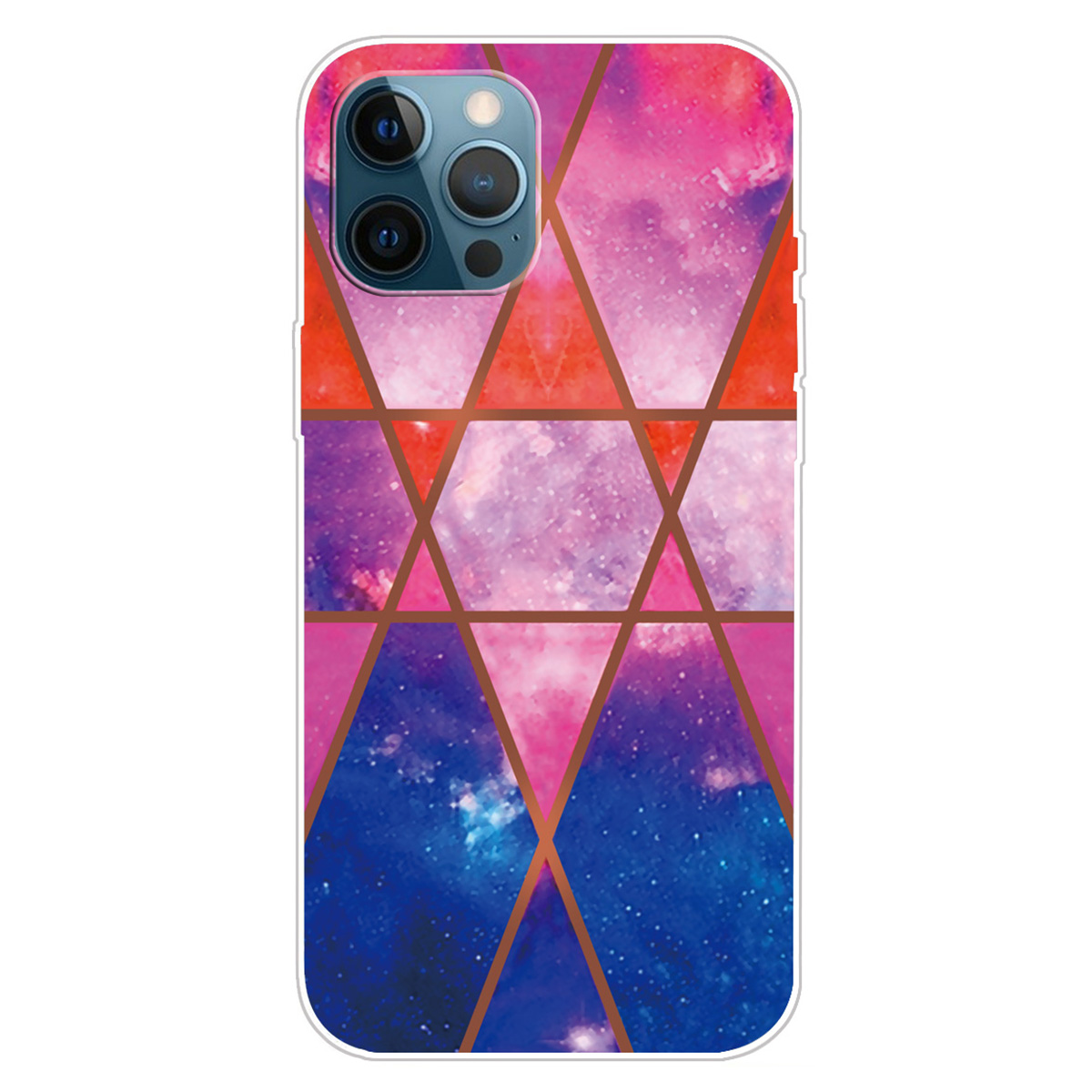 

Für Das Iphone 15 Pro TPU Drop-Proof Imd-hülle Marmormuster Druckphase-abdeckung, Stil A - Stil E, iPhone 15 Pro