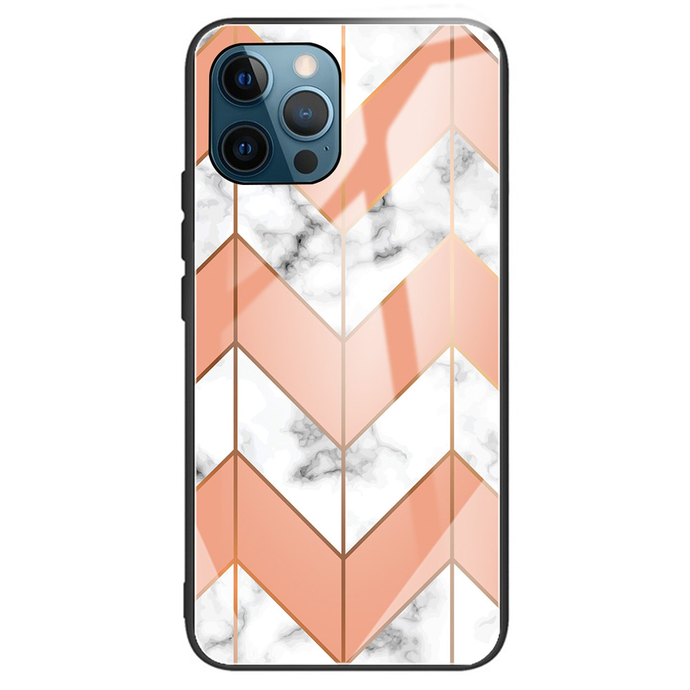 

Für Das Iphone 15 Plus Schocksicheres TPU + Temperierte Glas Phone Hülle Mobile Rückzugsmuster -druckschale - Stil F, iPhone 15 Plus