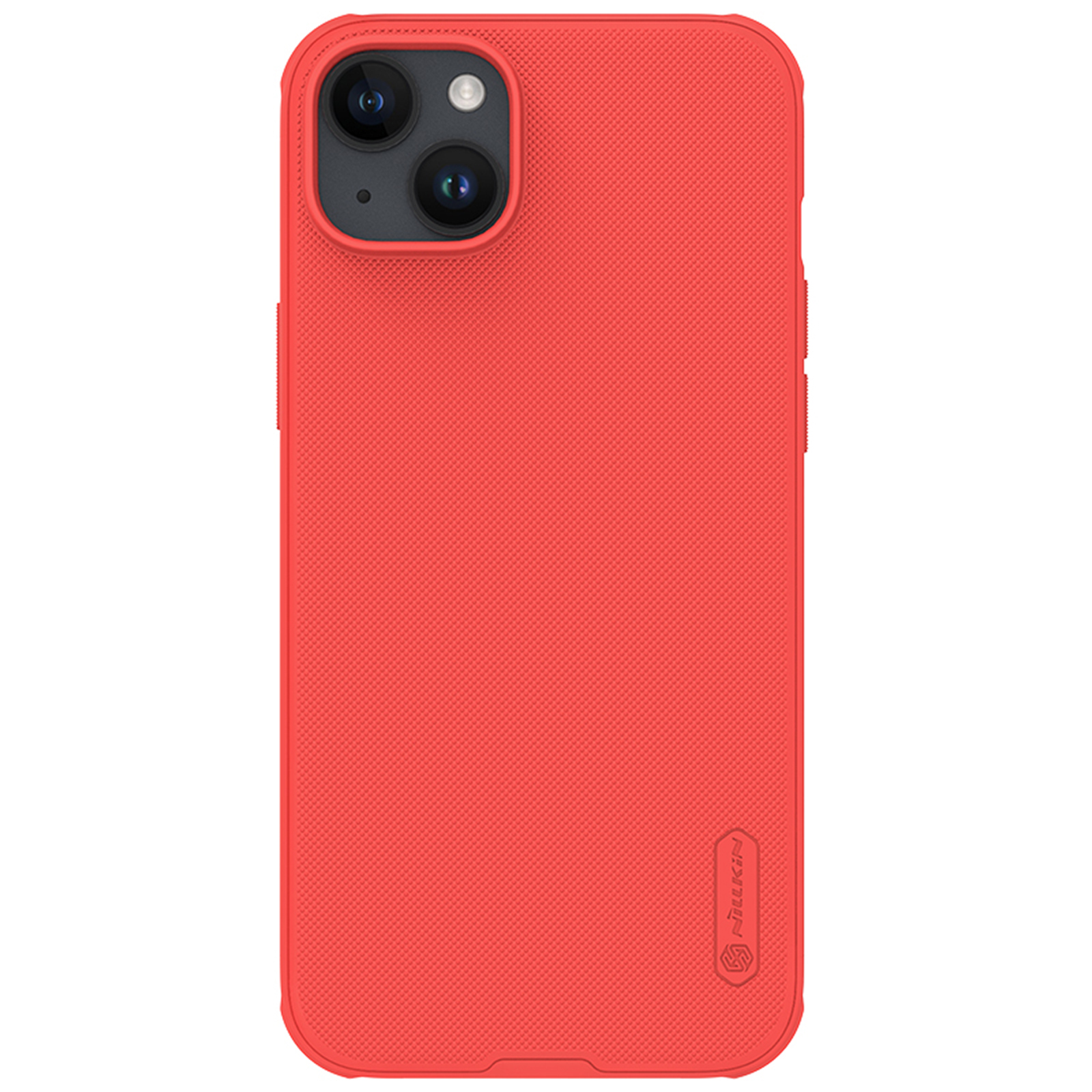 

Nillkin Super Frosted Shield Pro Für Iphone 15 Plus Telefonhülle PC+TPU Anti-drop Matte Telefonabdeckung - Rot, iPhone 15 Plus