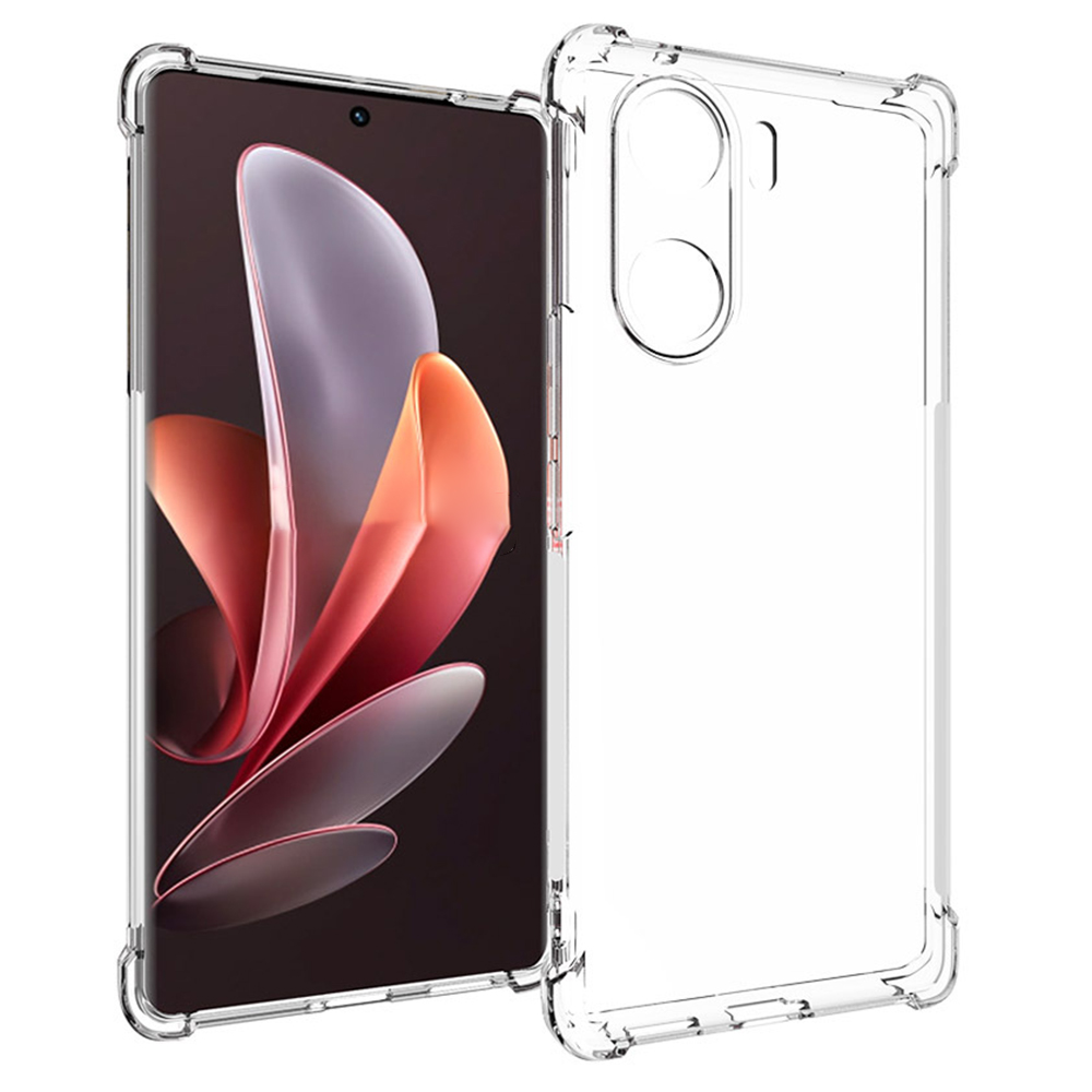 

Für Vivo V29e 1,0 mm Ultra-dünner Telefonhülle Vier Ecke Tpu-mobiltelefonabdeckung (präzise Hintere Linsenloch), vivo V29e (India) 5G
