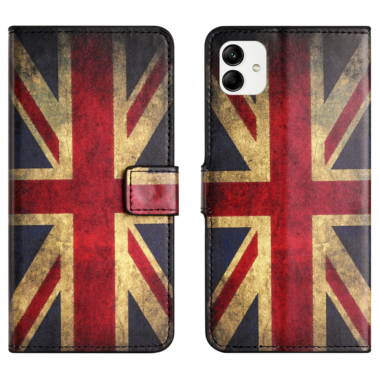 

Brieftasche Telefonabdeckung Für Motorola Moto G14 4g, PU -lederständer Muster Druckphase - Union Jack, Motorola Moto G14 4G