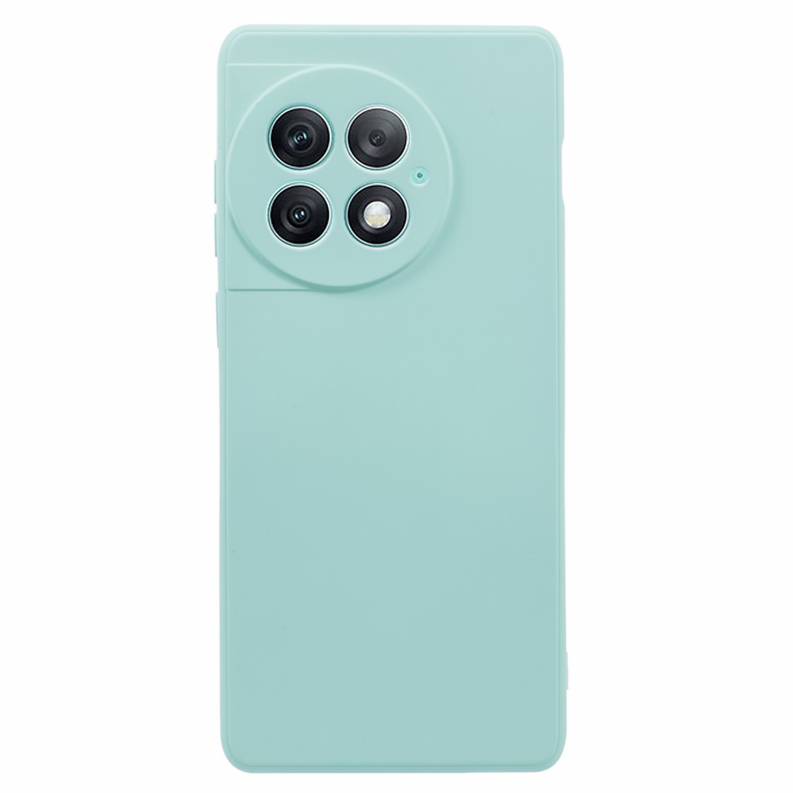 

Für OnePlus Ace 2 Pro 5G Gummizierte Tpu-back-hülle Faserfaser-anti-kratzer-telefonabdeckung - Baby Blau, OnePlus Ace 2 Pro 5G