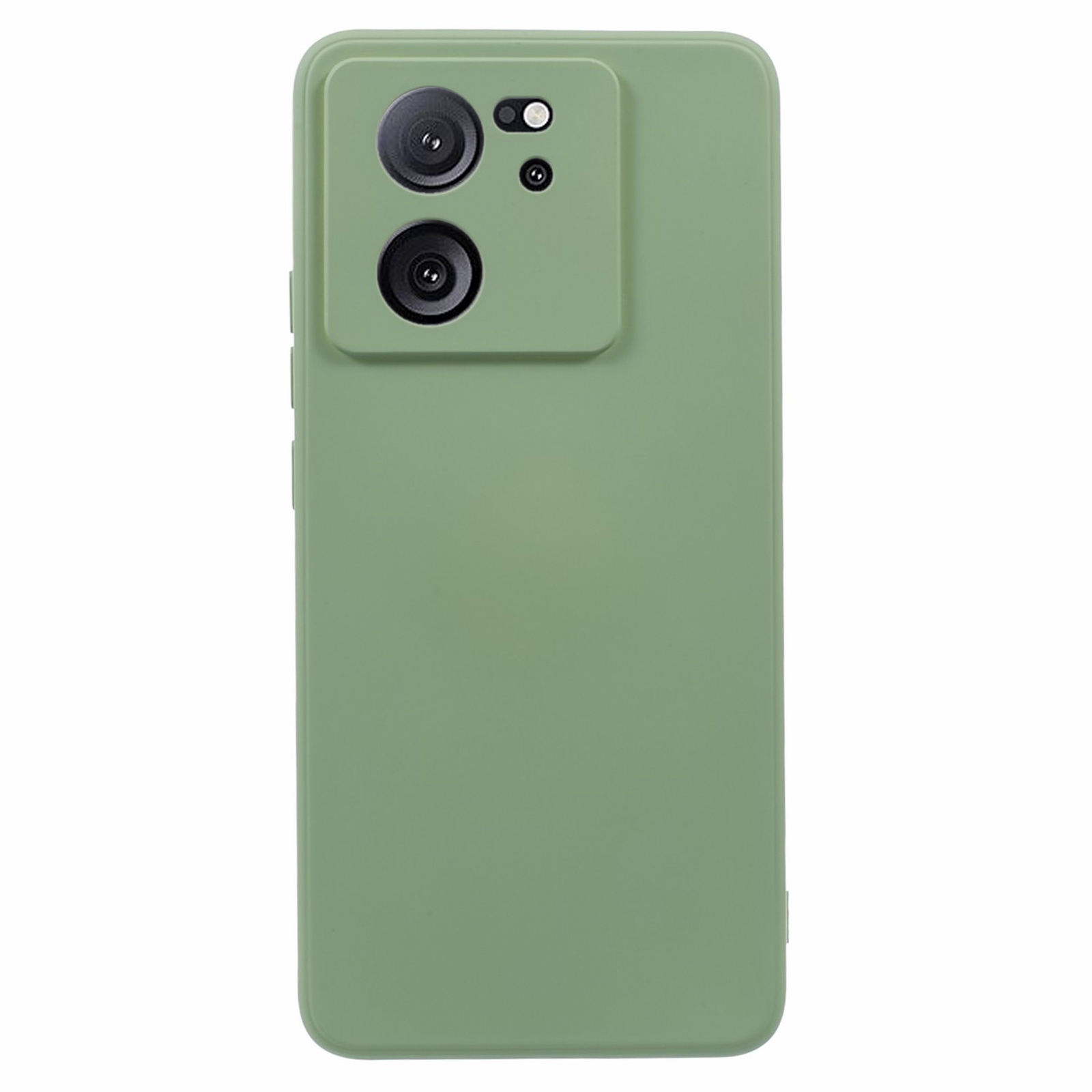 

Gummierte Tpu-telefonhülle Für Xiaomi Redmi K60 Ultra, Soft Faserfaser-anti-kratzer-telefonabdeckung - Matcha Green, Xiaomi Redmi K60 Ultra