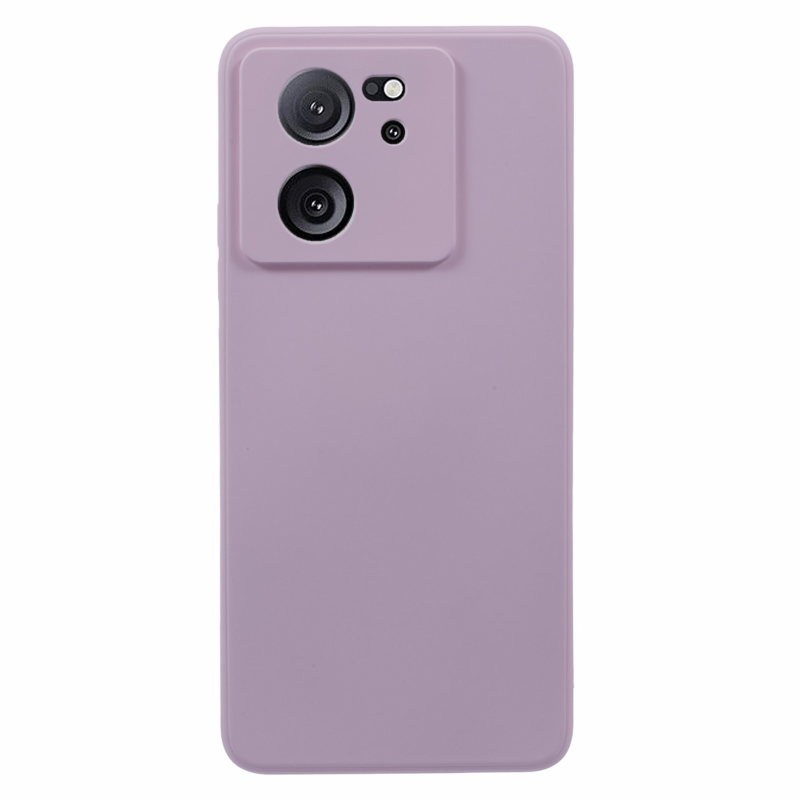 

Gummierte Tpu-telefonhülle Für Xiaomi Redmi K60 Ultra, Soft Faserfaser-anti-kratzer-telefonabdeckung - Lila, Xiaomi Redmi K60 Ultra