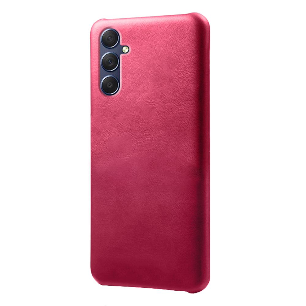 

Für Samsung Galaxy M34 5G Anti-Scratch PU + Pc-abdeckungskalb Textur Mobiltelefon Schutzhülle - Rose, Galaxy M34 5G