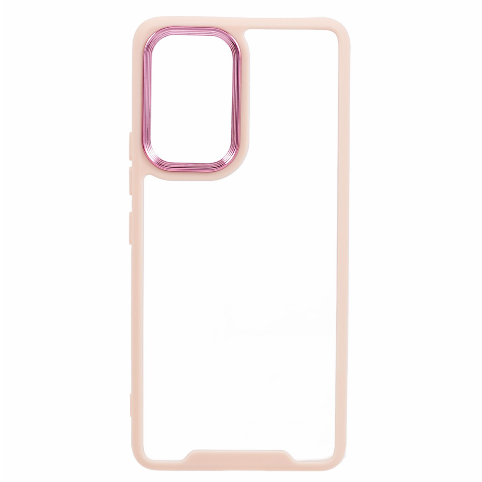 

Transparentes Gehäuse Für Samsung Galaxy A33 5g, Elektroplierende Objektivrahmen TPU + Acryl -telefonabdeckung - Rosa, Samsung Galaxy A33 5G