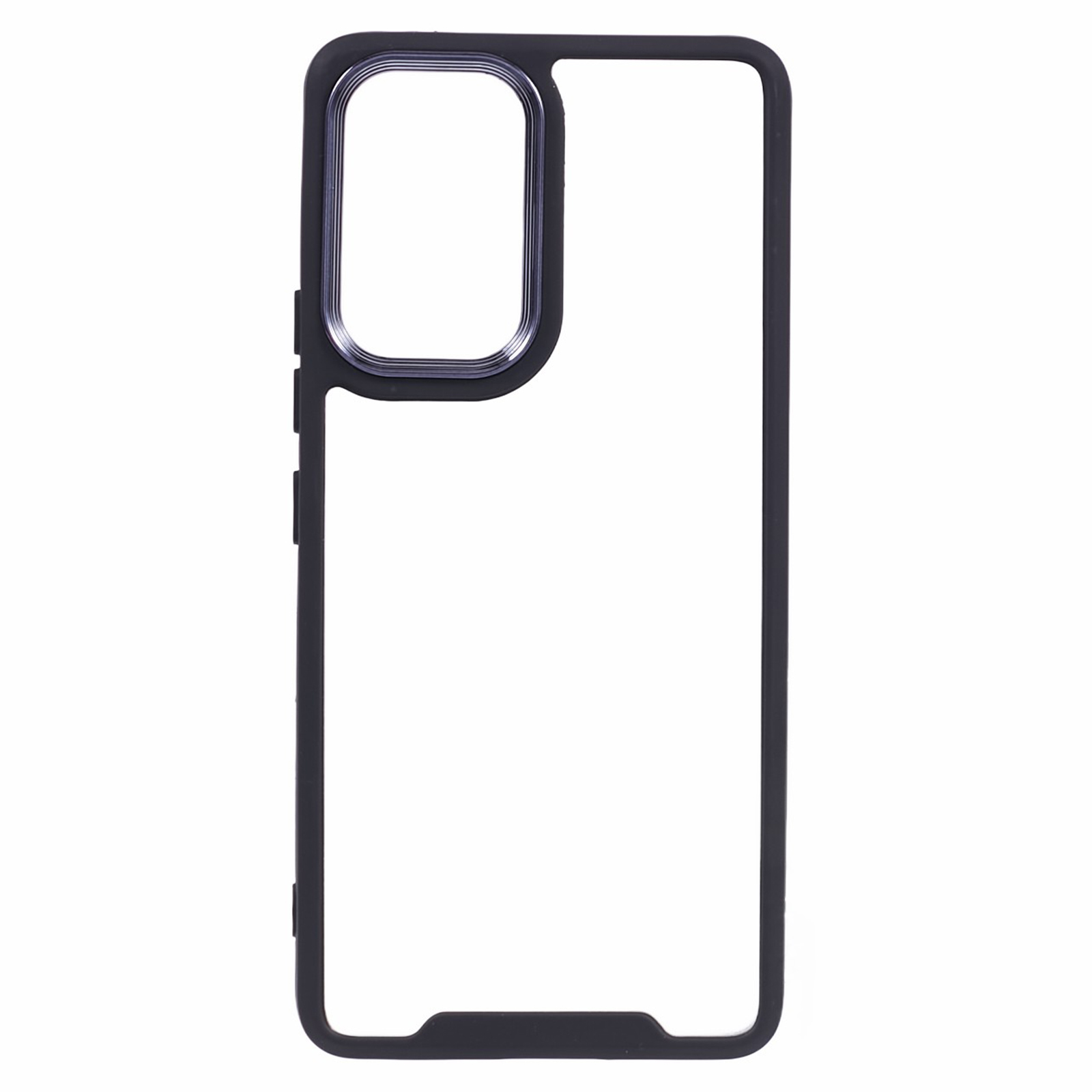

Für Samsung Galaxy A53 5G TPU + Acryltransparente Telefonhülle Elektroplating -objektiv -rahmen -telefonabdeckung - Schwarz, Samsung Galaxy A53 5G