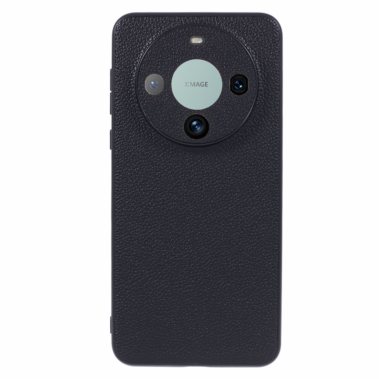 

Für Huawei Mate 60 Case Litchi Textur Schockdicht Von PC TPU -telefon Zurück -deckung - Schwarz, Huawei Mate 60