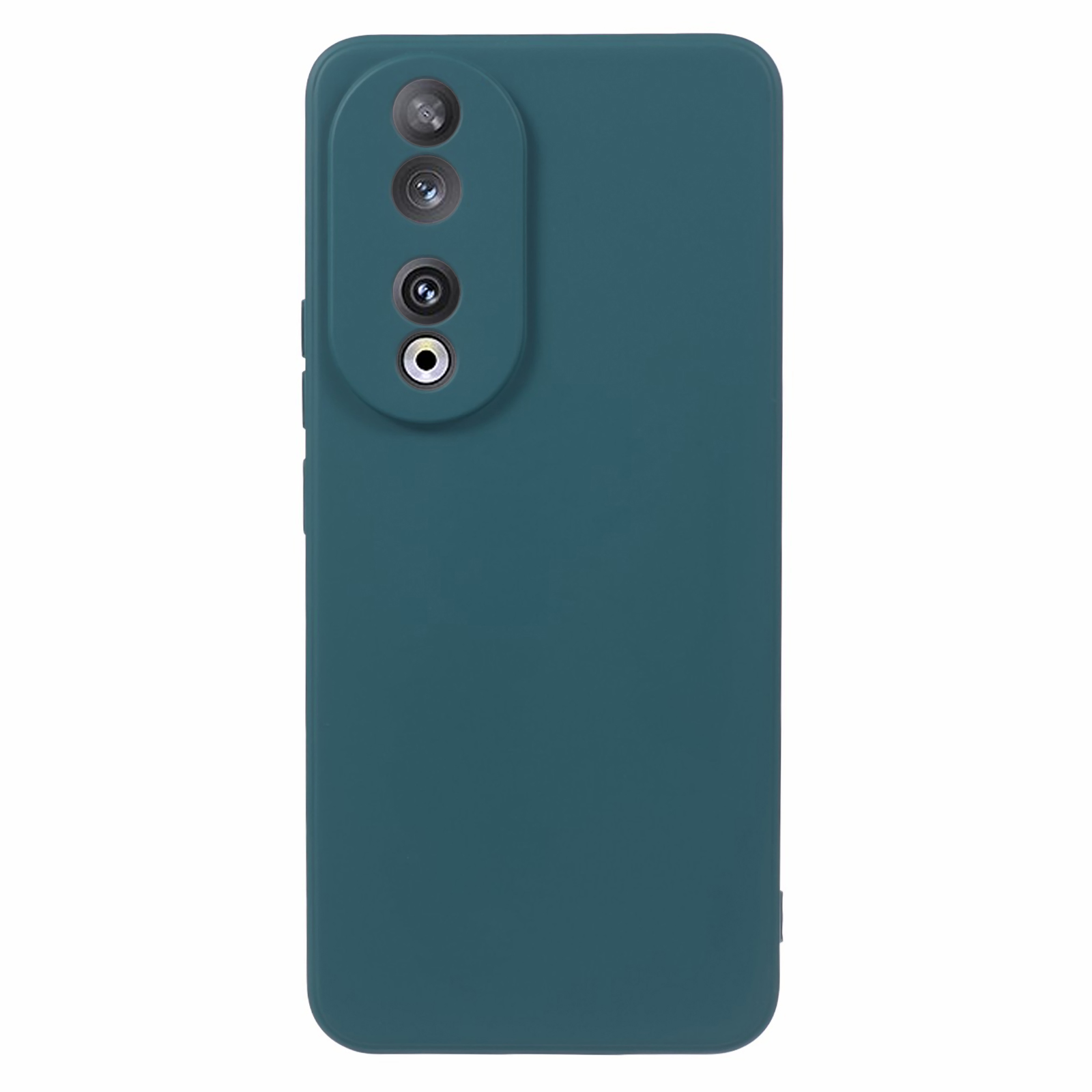 

Für Ehren 90 Case Gummizierte TPU -mobiltelefonabdeckung - Armeegrün, Honor 90