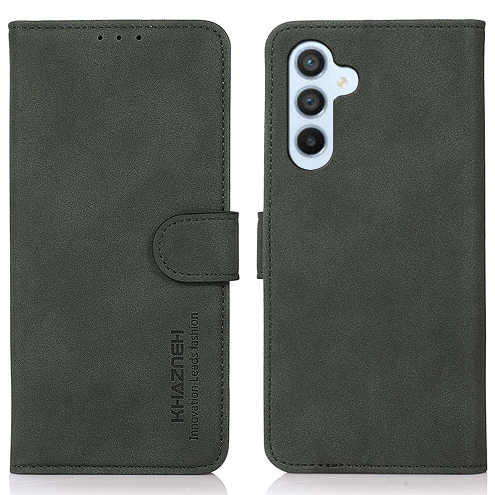 

Khazneh Für Samsung Galaxy A05s 4G Hülle Telefonständer Wallet Brieftasche Magnetische Lederschale - Grün, Samsung Galaxy A05s 4G