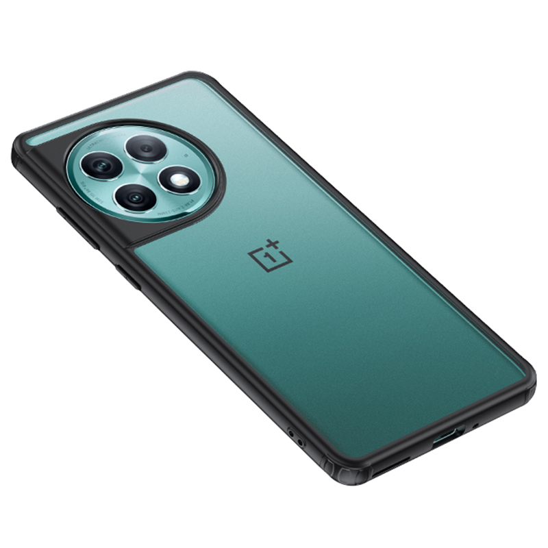 

Für OnePlus Ace 2 Pro 5G -hülle PC+TPU -schutzhilfe - Matt-schwarz, OnePlus Ace 2 Pro 5G
