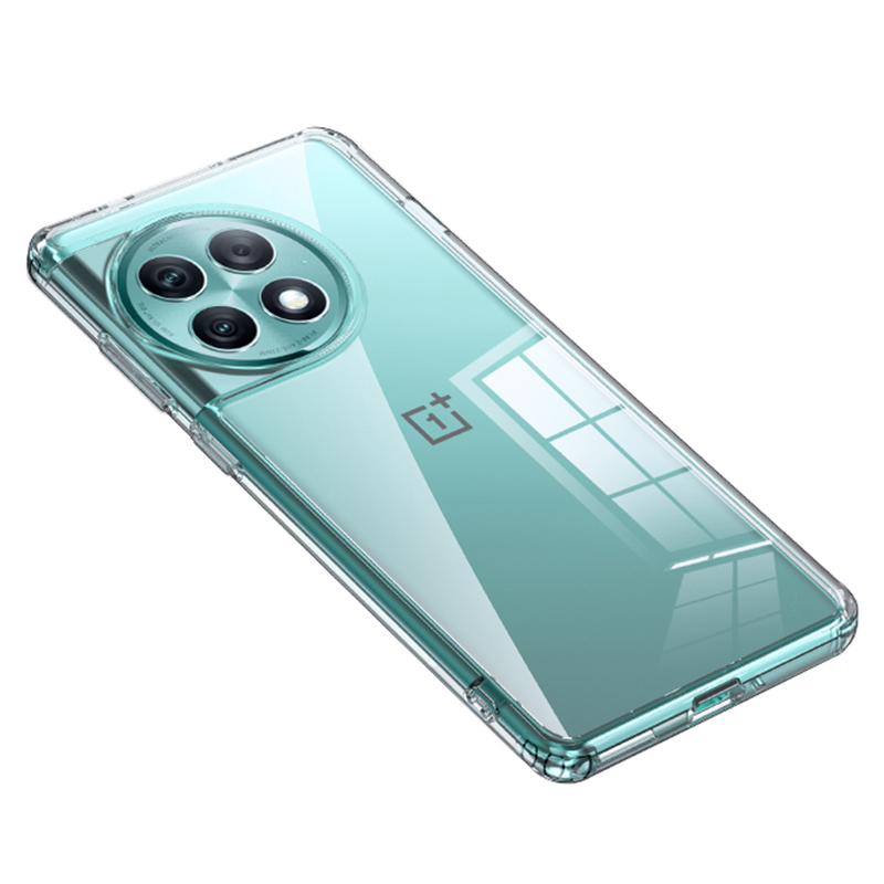 

Für OnePlus Ace 2 Pro 5G -hülle PC+TPU -schutzhilfe - Transparent, OnePlus Ace 2 Pro 5G