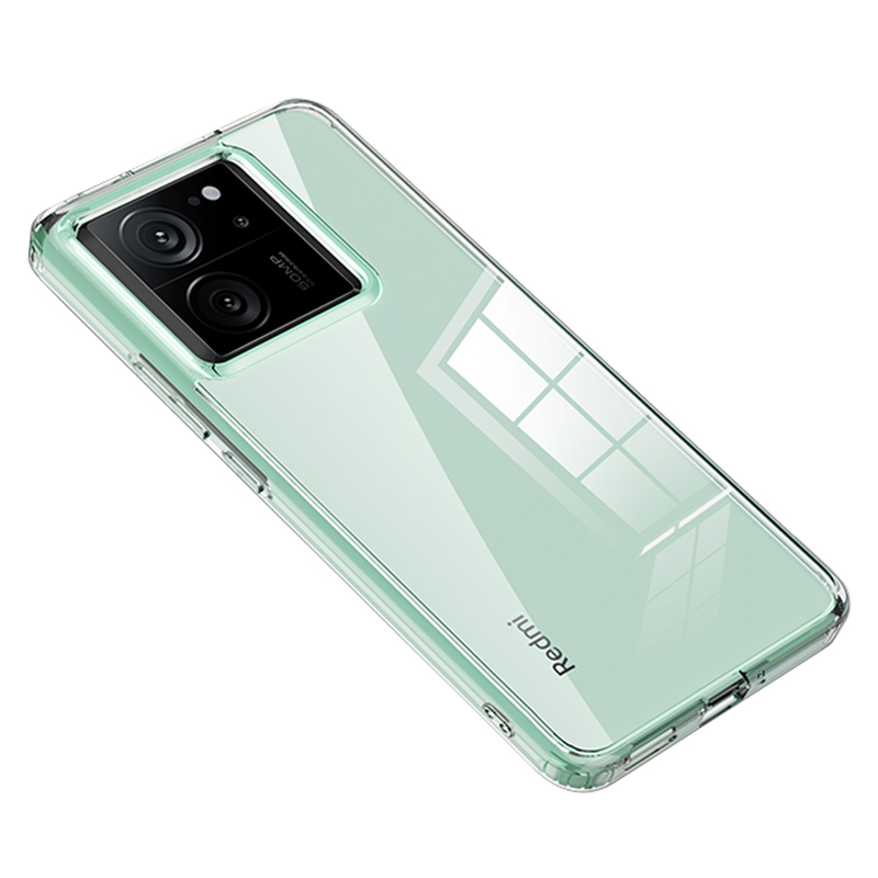 

Für Xiaomi Redmi K60 Ultra Phone Case PC+TPU -mobiltelefonabdeckung - Transparent, Xiaomi Redmi K60 Ultra