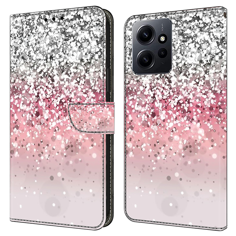 

Für Xiaomi Redmi Anmerkung 12 4G Hülle Schockdelie -hülle Lederflip Wallet Wege - Gradient, Xiaomi Redmi Note 12 4G