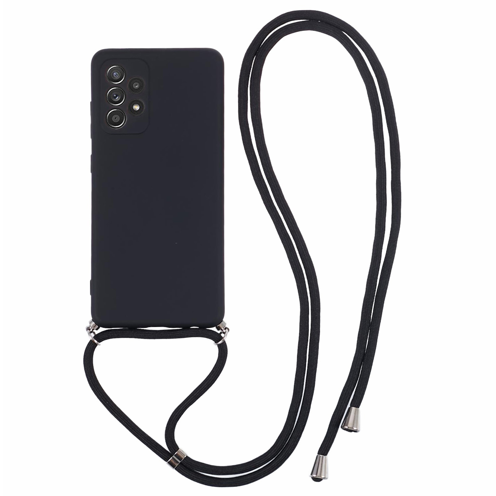 

Für Samsung Galaxy A23 4G / A23 5G (Global Version) Fall Gummi - Schwarz, Galaxy A23 4G