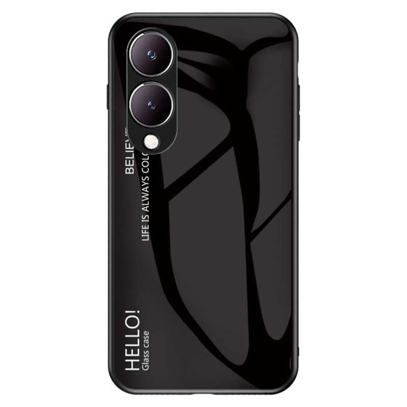 

Für Vivo Y17s 4G Telefonkoffer Anti-drogen-gradienten-telefonabdeckung - Schwarz, vivo Y17s 4G
