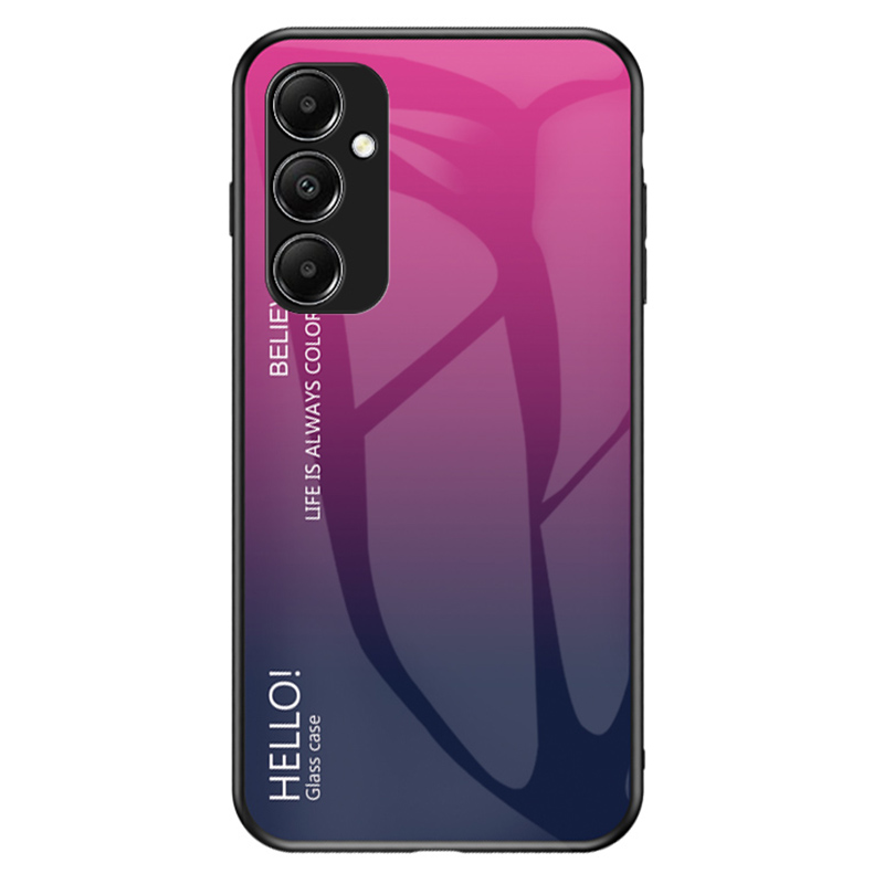 

Für Samsung Galaxy A05s 4G Hülle Temperiertes Glas+pc+tpu-gradienten Anti-fall-fall-telefonabdeckung - Gradient Rose, Samsung Galaxy A05s 4G