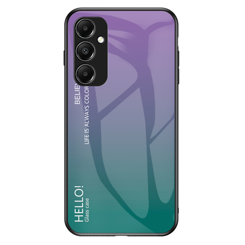 

Für Samsung Galaxy A05s 4G Hülle Temperiertes Glas+pc+tpu-gradienten Anti-fall-fall-telefonabdeckung - Gradientenviolett, Samsung Galaxy A05s 4G