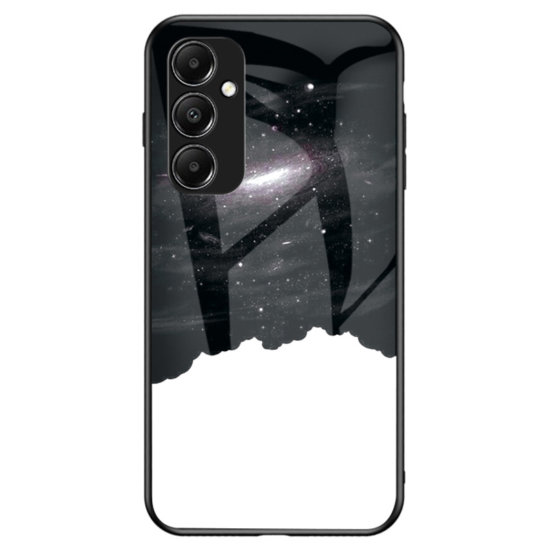 

Für Samsung Galaxy A05s 4G Hülle Starry Sky Muster Temperiertes Glas+pc+tpu Anti-drop-telefonabdeckung - Kosmischer Sternenhimmel, Samsung Galaxy A05s 4G