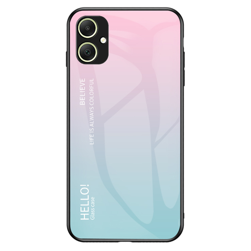 

Für Samsung Galaxy A05 4G Hastrop -droppuse Tempertel+pc+tpu -gradienten -telefonabdeckung - Gradientenrosa Blau, Samsung Galaxy A05 4G