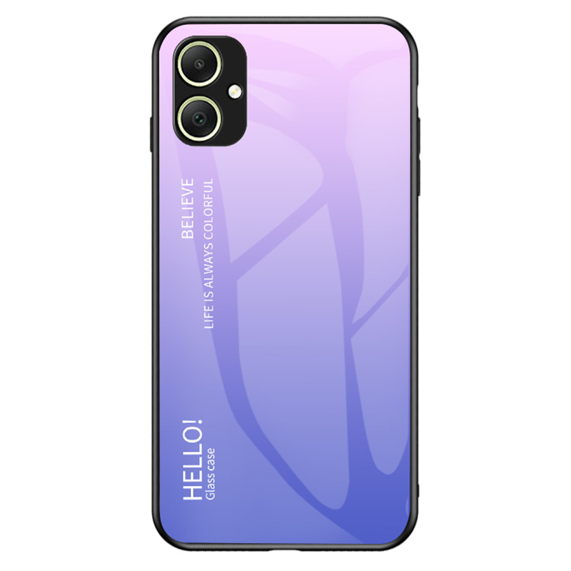 

Für Samsung Galaxy A05 4G Hastrop -droppuse Tempertel+pc+tpu -gradienten -telefonabdeckung - Gradient Pink Purpur, Samsung Galaxy A05 4G